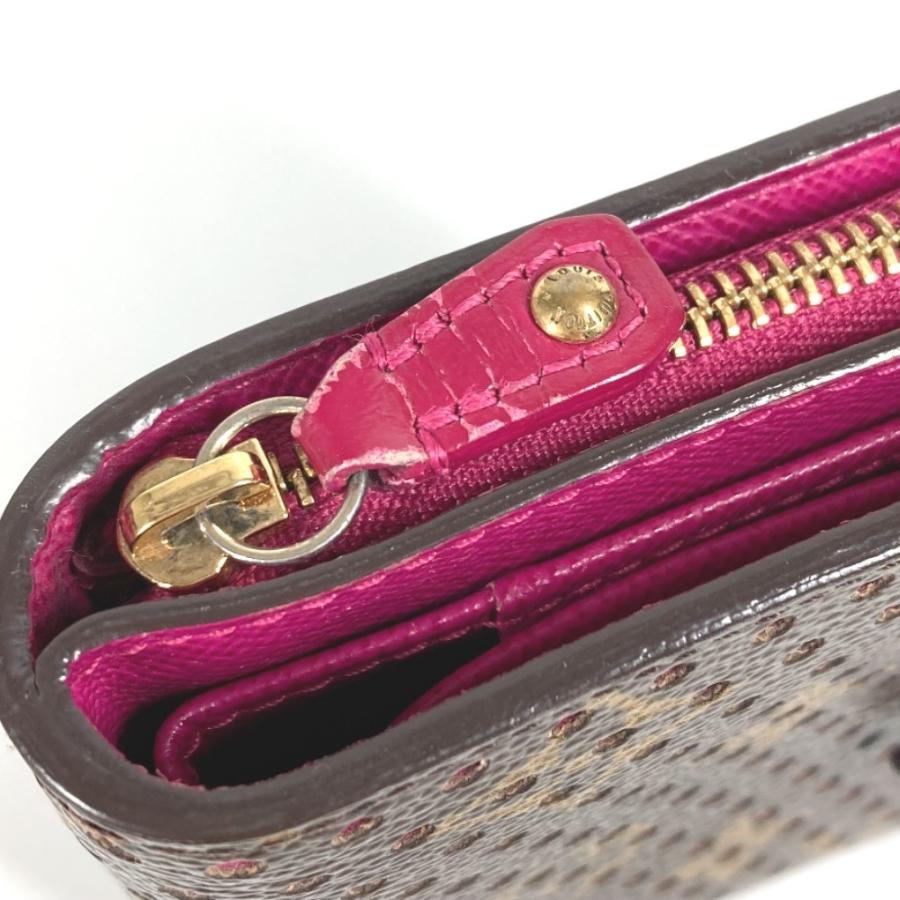 LOUIS VUITTON ルイヴィトン M95188  コンパクトジップ コンパクトウォレット モノグラムペルフォ 2つ折り財布 フューシャ ピンク 【中古】 | LOUIS VUITTON | 07