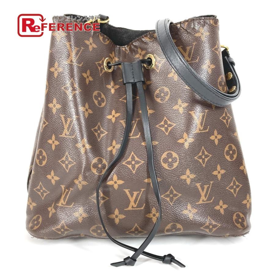 LOUIS VUITTON ルイヴィトン M44020  ネオノエ カバン 斜め掛け 2WAYバッグ 巾着バッグ モノグラム ショルダーバッグ ノワール 【中古】 | LOUIS VUITTON