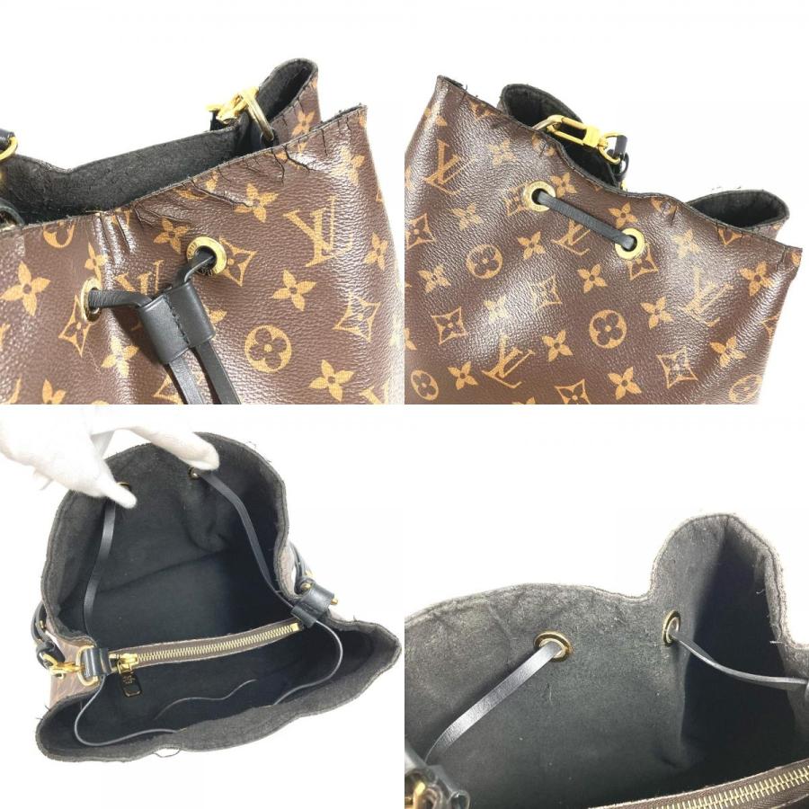 LOUIS VUITTON ルイヴィトン M44020  ネオノエ カバン 斜め掛け 2WAYバッグ 巾着バッグ モノグラム ショルダーバッグ ノワール 【中古】 | LOUIS VUITTON | 08