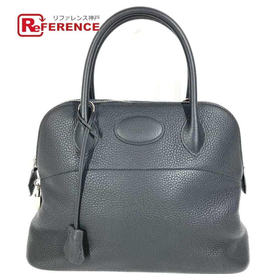 HERMES エルメス ボリード31 ボリード 31 ショルダーバッグ カバン トートバッグ ハンドバッグ ブラック ユニセックス【中古】 | HERMES