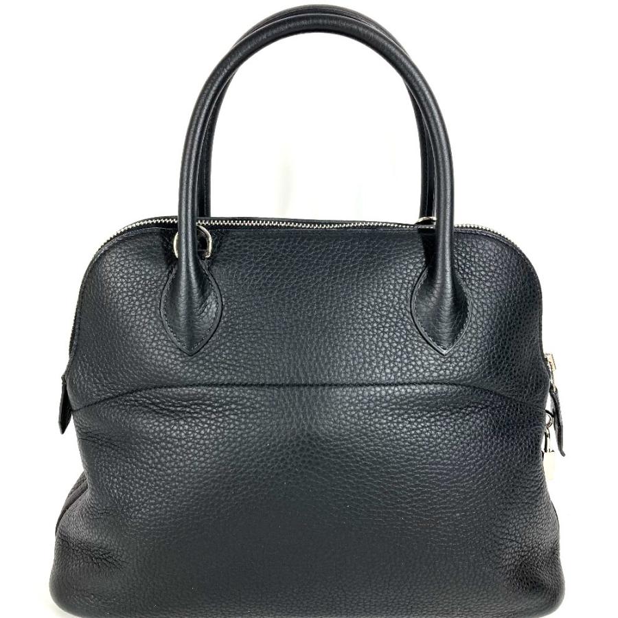 HERMES エルメス ボリード31 ボリード 31 ショルダーバッグ カバン トートバッグ ハンドバッグ ブラック ユニセックス【中古】 | HERMES | 01
