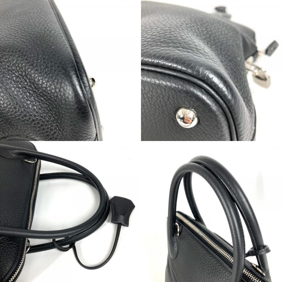 HERMES エルメス ボリード31 ボリード 31 ショルダーバッグ カバン トートバッグ ハンドバッグ ブラック ユニセックス【中古】 | HERMES | 08