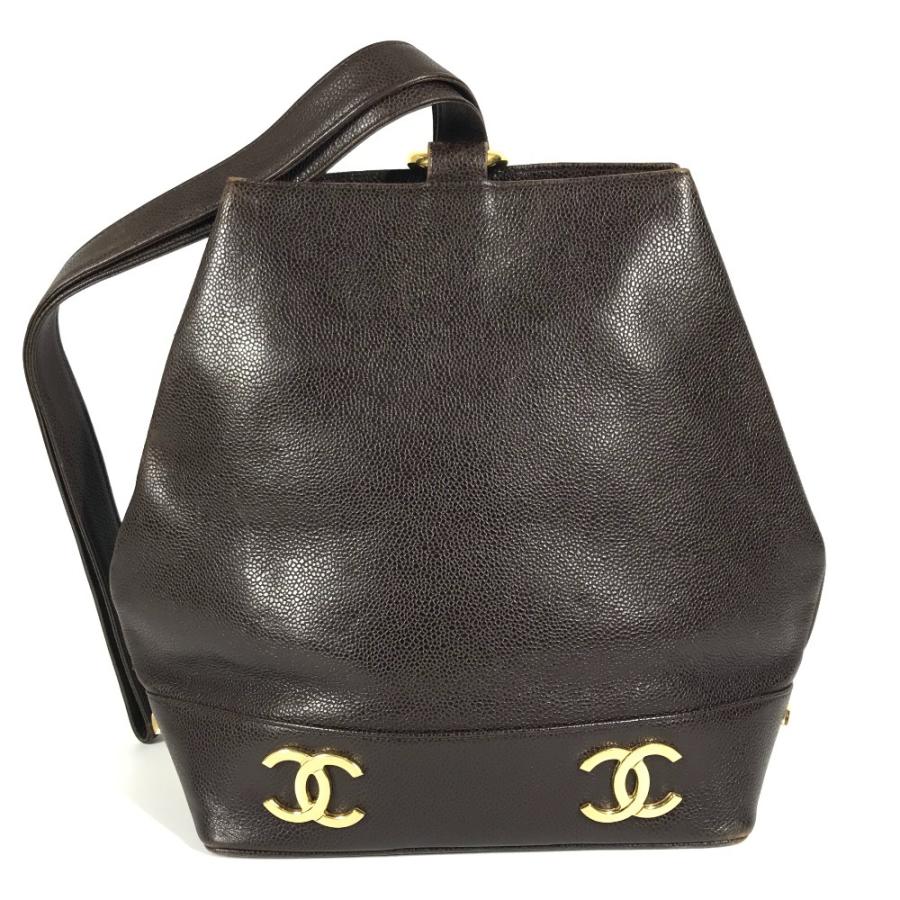 CHANEL シャネル CC ココマーク ロゴ カバン 肩掛け ワンショルダーバッグ ヴィンテージ ショルダーバッグ ブルー レディース【中古】 | CHANEL | 01