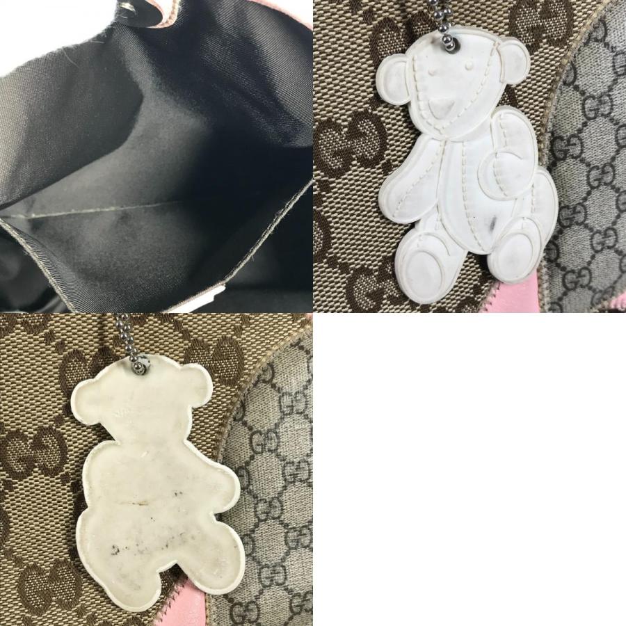 GUCCI（グッチ） 271101 パパガッロ オウム チャーム付き トートバッグ