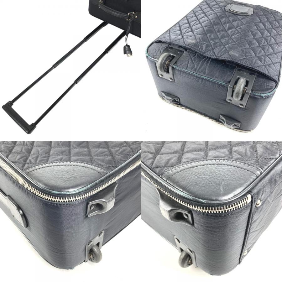CHANEL シャネル  A33107 CC  スーツケース 2輪 パリ ニューヨークライン マトラッセ キルティング  キャリーバッグ 【中古】 | CHANEL | 07