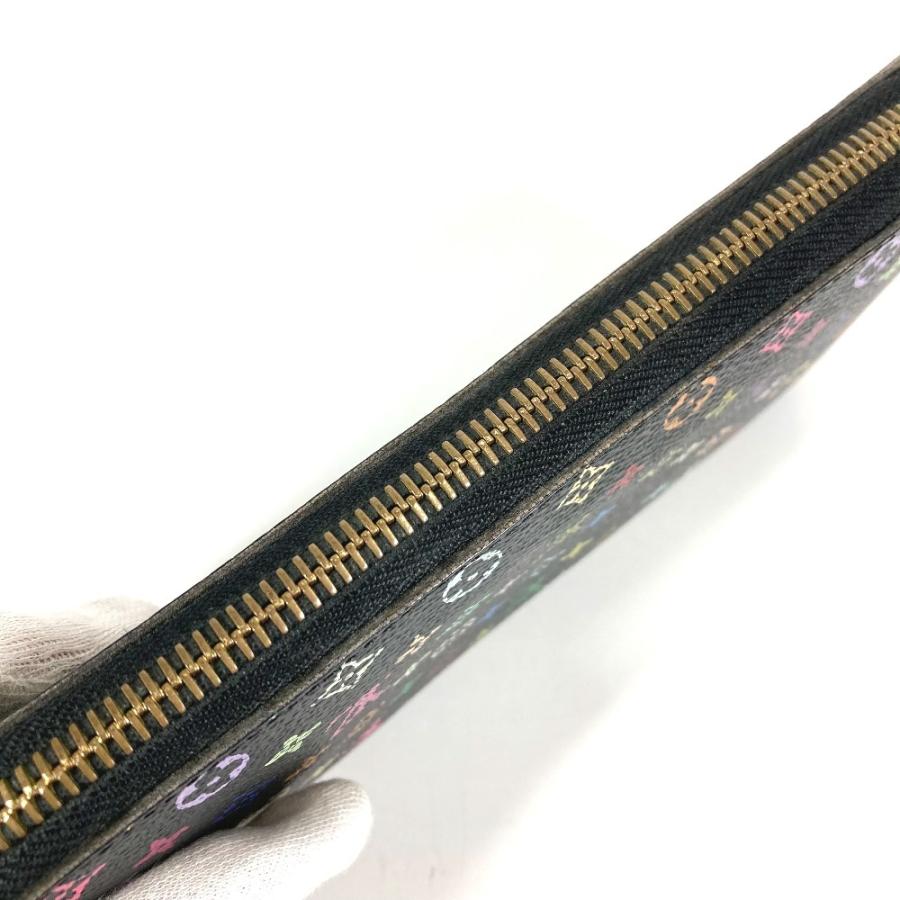 LOUIS VUITTON ルイヴィトン M60243 ジッピー・ウォレット  ロングウォレット 財布 モノグラムマルチカラー 長財布 ノワール 【中古】 | LOUIS VUITTON | 02