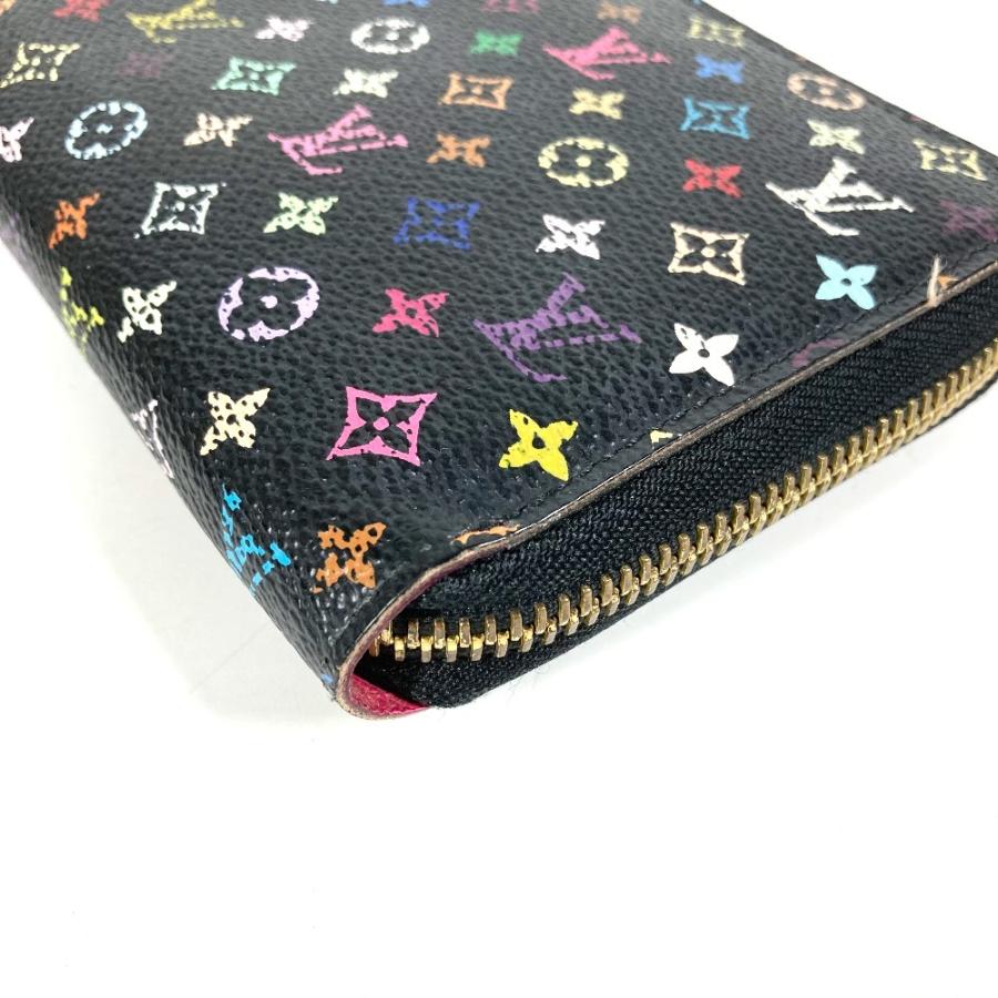 LOUIS VUITTON ルイヴィトン M60243 ジッピー・ウォレット  ロングウォレット 財布 モノグラムマルチカラー 長財布 ノワール 【中古】 | LOUIS VUITTON | 04