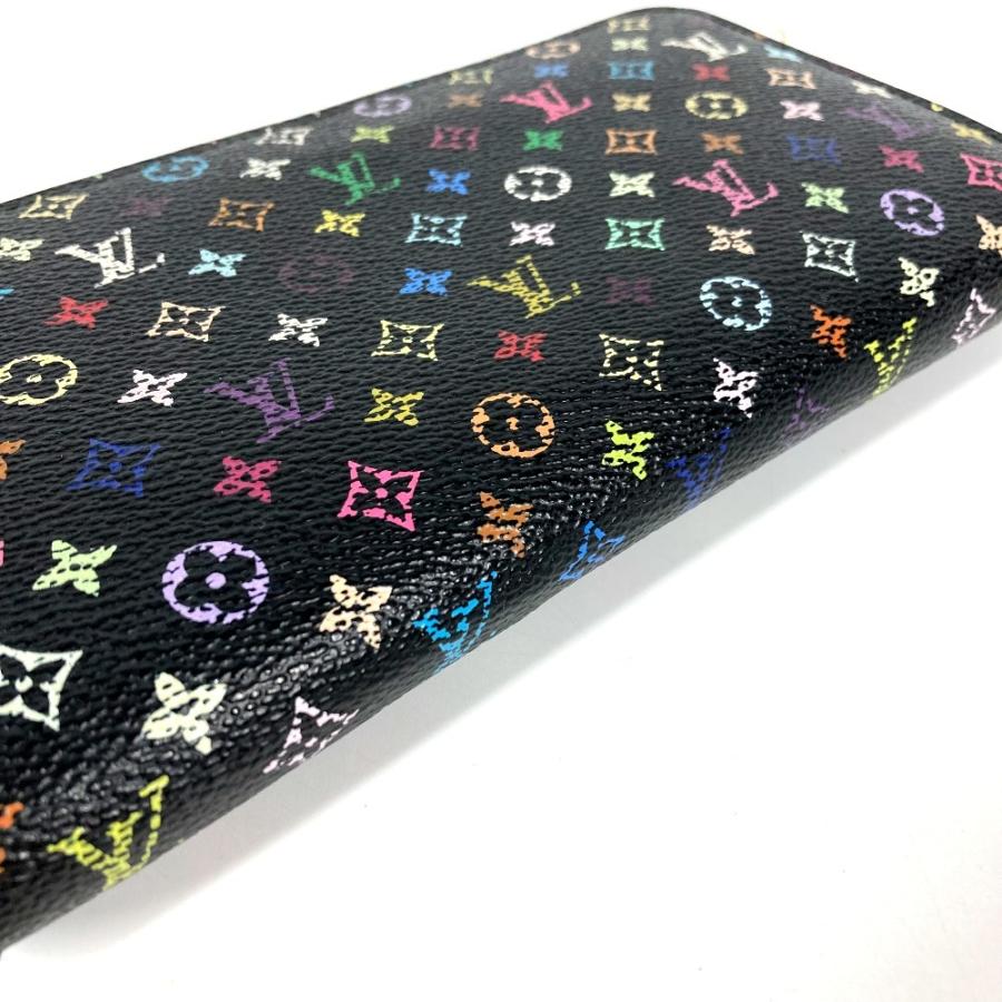 LOUIS VUITTON ルイヴィトン M60243 ジッピー・ウォレット  ロングウォレット 財布 モノグラムマルチカラー 長財布 ノワール 【中古】 | LOUIS VUITTON | 05