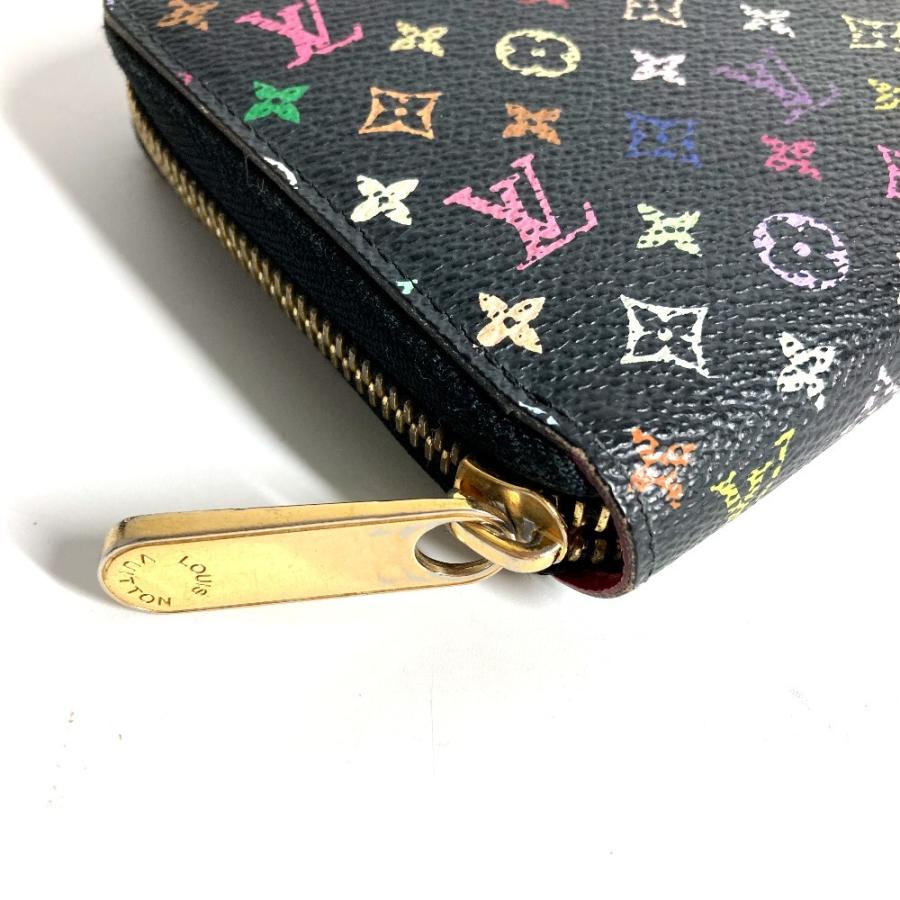 LOUIS VUITTON ルイヴィトン M60243 ジッピー・ウォレット  ロングウォレット 財布 モノグラムマルチカラー 長財布 ノワール 【中古】 | LOUIS VUITTON | 06
