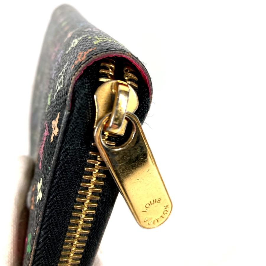 LOUIS VUITTON ルイヴィトン M60243 ジッピー・ウォレット  ロングウォレット 財布 モノグラムマルチカラー 長財布 ノワール 【中古】 | LOUIS VUITTON | 07