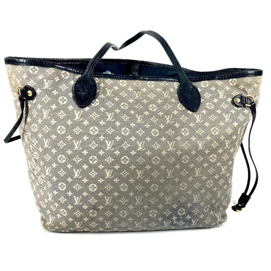 LOUIS VUITTON ルイヴィトン M40514 ネヴァーフルMM   トートバッグ 肩掛け  モノグラムイディール ショルダーバッグ ネイビー【中古】 | LOUIS VUITTON | 01