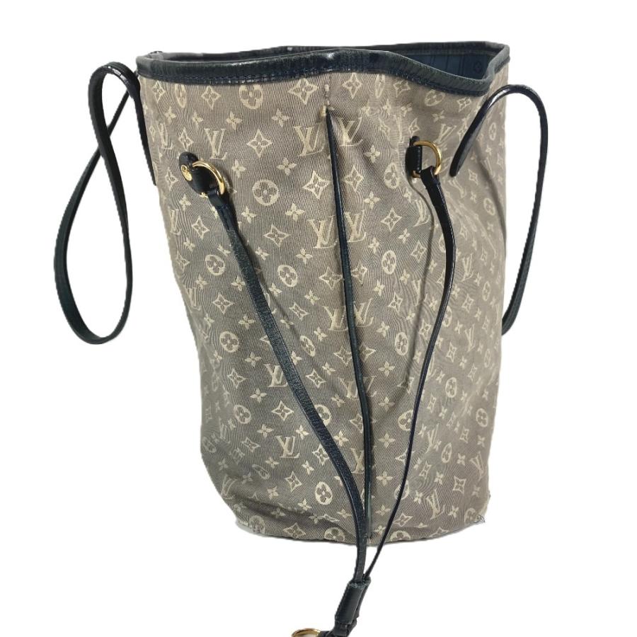 LOUIS VUITTON ルイヴィトン M40514 ネヴァーフルMM   トートバッグ 肩掛け  モノグラムイディール ショルダーバッグ ネイビー【中古】 | LOUIS VUITTON | 02