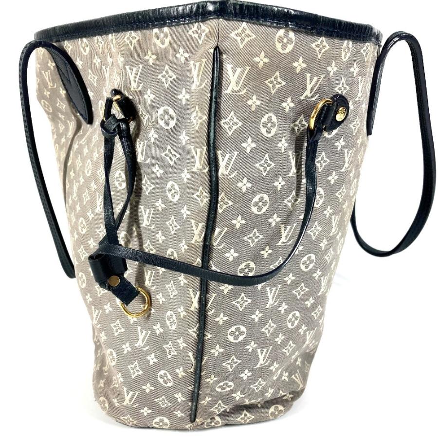 LOUIS VUITTON ルイヴィトン M40514 ネヴァーフルMM   トートバッグ 肩掛け  モノグラムイディール ショルダーバッグ ネイビー【中古】 | LOUIS VUITTON | 03