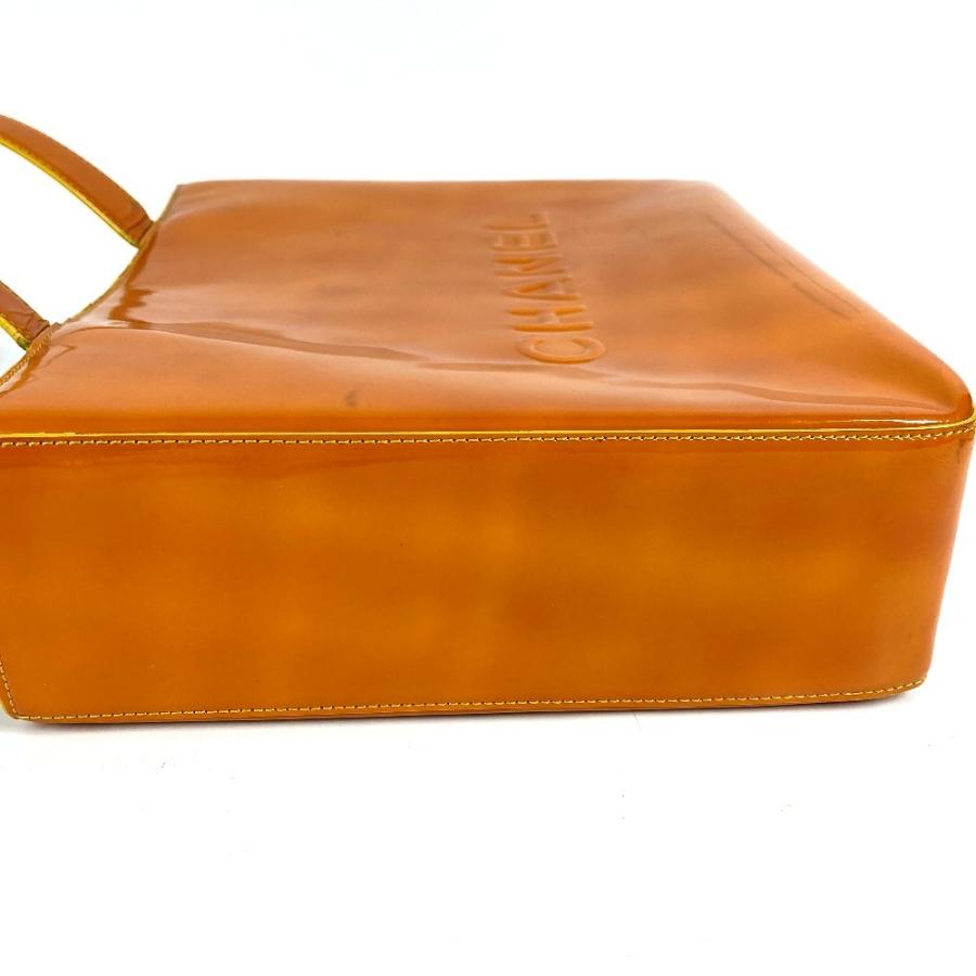 CHANEL シャネル ロゴ カバン トートバッグ ショルダーバッグ オレンジ系 レディース【中古】 | CHANEL | 03