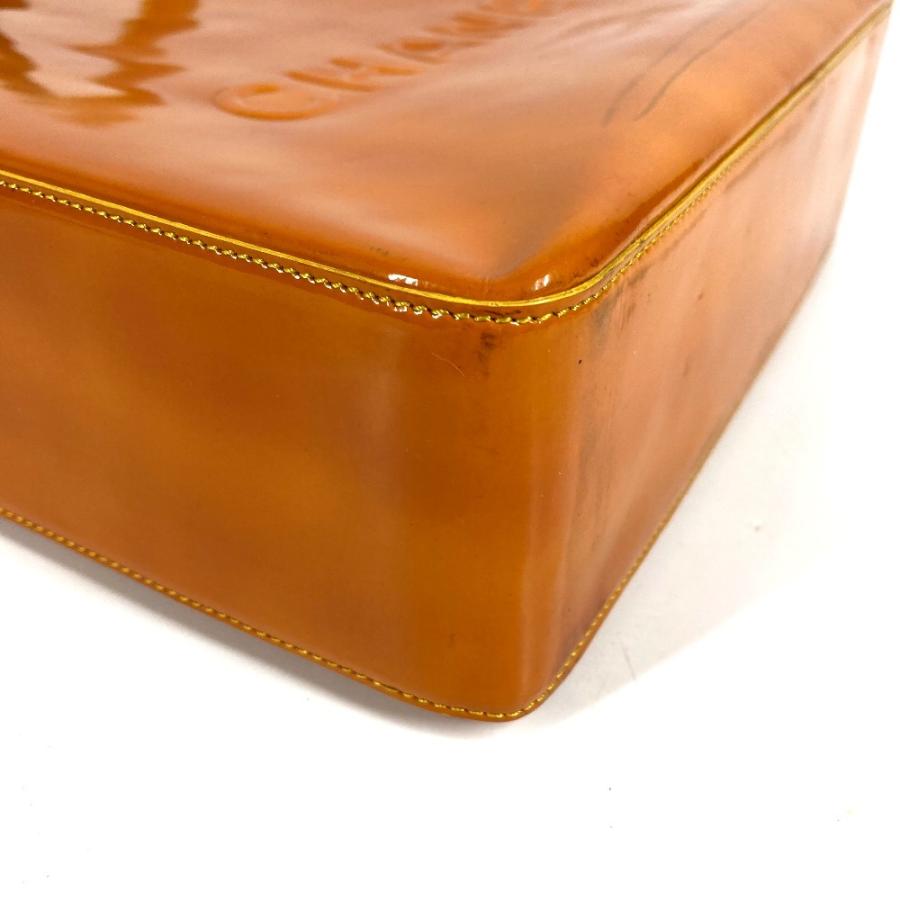 CHANEL シャネル ロゴ カバン トートバッグ ショルダーバッグ オレンジ系 レディース【中古】 | CHANEL | 06