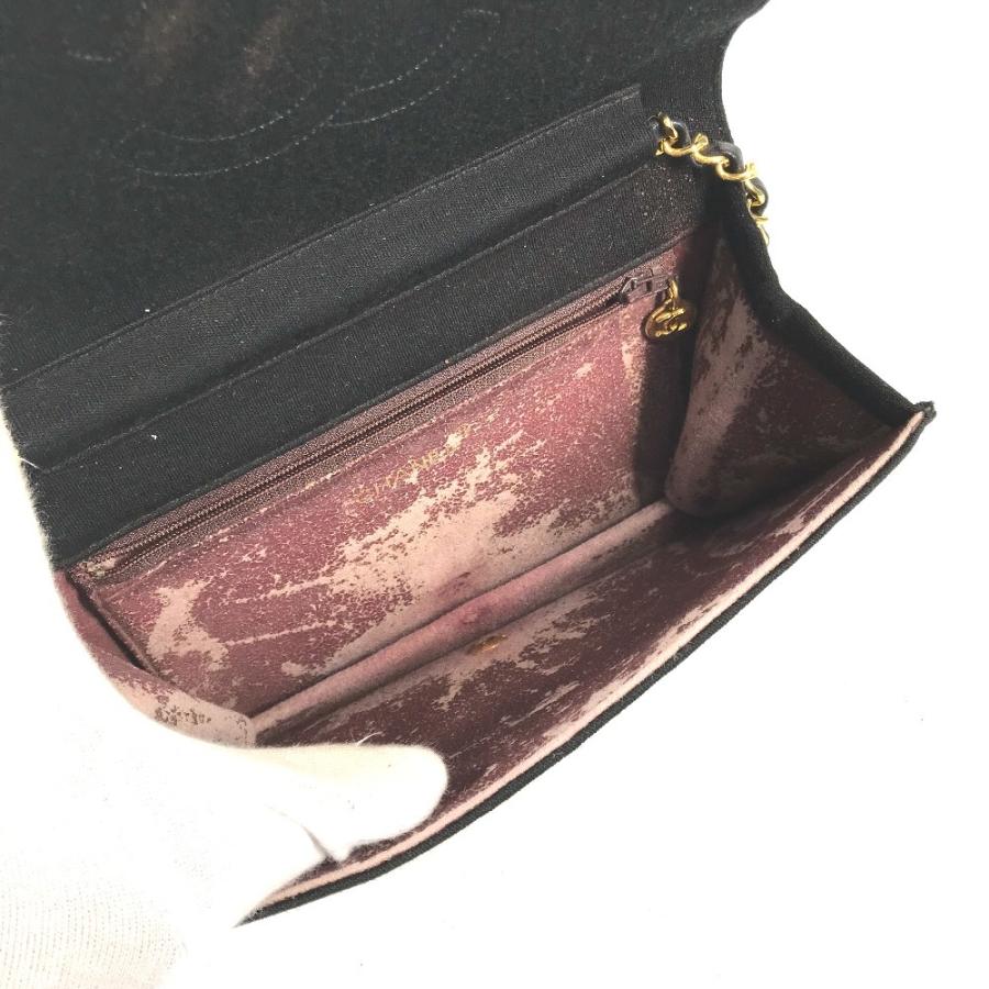 CHANEL シャネル チェーンバッグ CC ココマーク ロゴ キルティング マトラッセ ヴィンテージ ショルダーバッグ ブラック【中古】 | CHANEL | 08