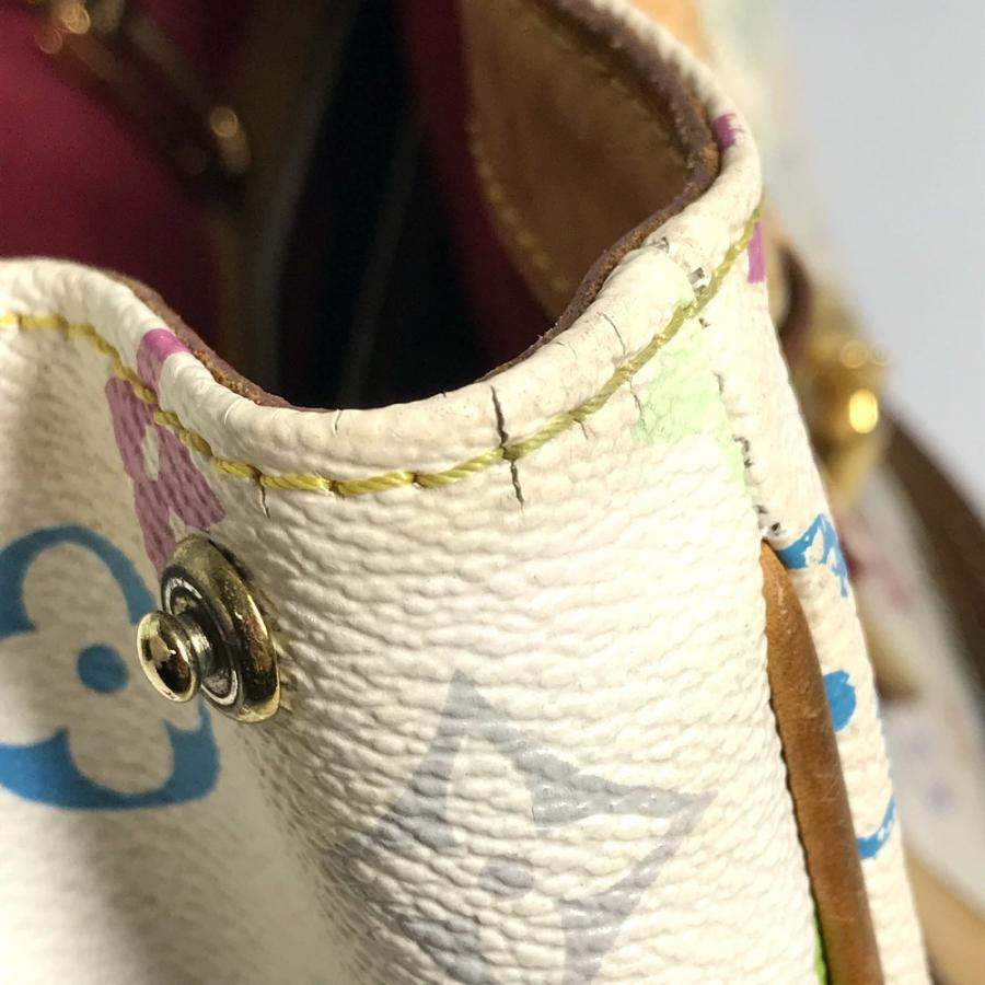 LOUIS VUITTON ルイヴィトン M40094 オーレリア MM  トートバッグ モノグラムマルチカラー ショルダーバッグ ブロン ホワイト【中古】 | LOUIS VUITTON | 06