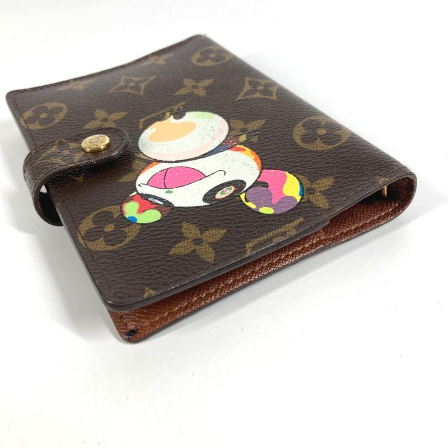 LOUIS VUITTON ルイヴィトン R20011 アジェンダPM システム手帳 ステーショナリー モノグラムパンダ 村上隆 手帳カバー 【中古】 | LOUIS VUITTON | 02