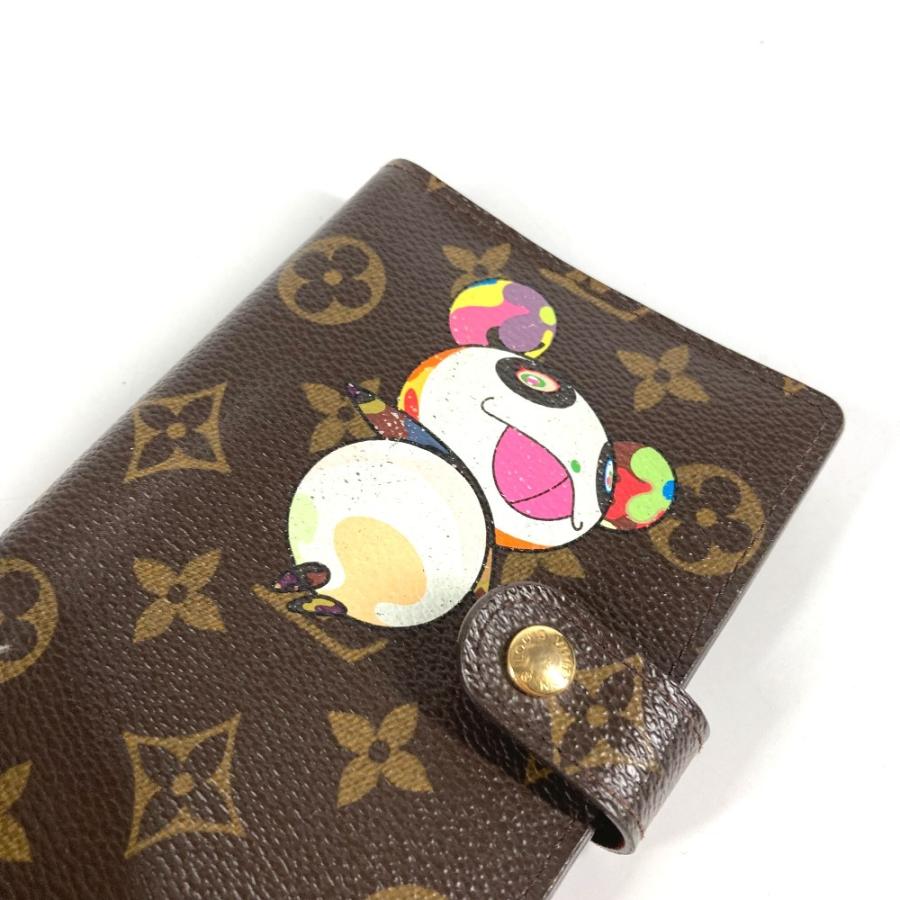 LOUIS VUITTON ルイヴィトン R20011 アジェンダPM システム手帳 ステーショナリー モノグラムパンダ 村上隆 手帳カバー 【中古】 | LOUIS VUITTON | 06