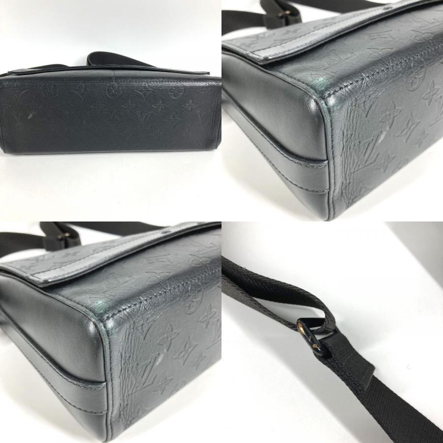 LOUIS VUITTON ルイヴィトン M44729 スプリンターメッセンジャー カバン モノグラムシャドウ ショルダーバッグ ブラック 【中古】 | LOUIS VUITTON | 07