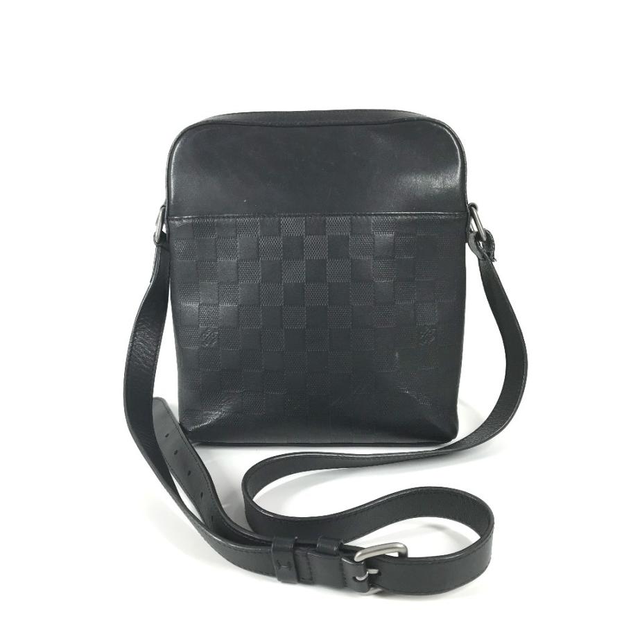 LOUIS VUITTON ルイヴィトン N23355 ポシェット ディストリクト ダミエアンフィニ ショルダーバッグ オニキス ブラック 【中古】 | LOUIS VUITTON | 02