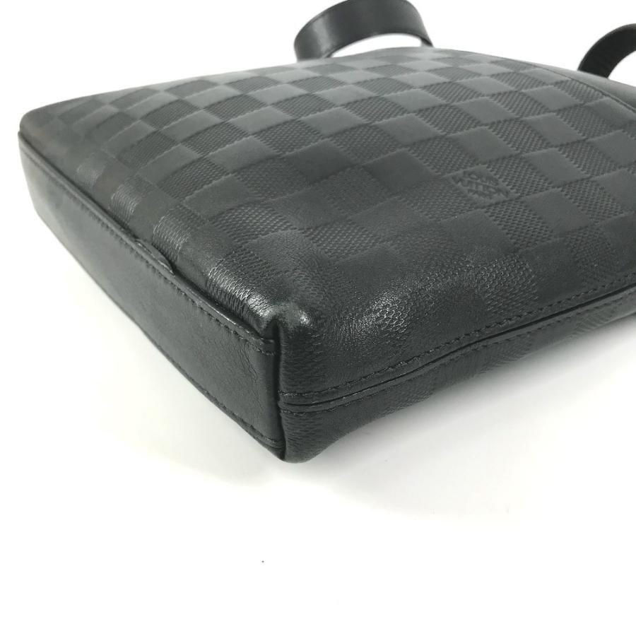 LOUIS VUITTON ルイヴィトン N23355 ポシェット ディストリクト ダミエアンフィニ ショルダーバッグ オニキス ブラック 【中古】 | LOUIS VUITTON | 06