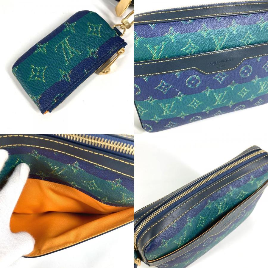 美品 LOUIS VUITTON ルイヴィトン  M26026 トリオ・メッセンジャー 大・小ポーチのみ クラッチバッグ ヘリテージ セカンドバッグ【中古】 | LOUIS VUITTON | 08