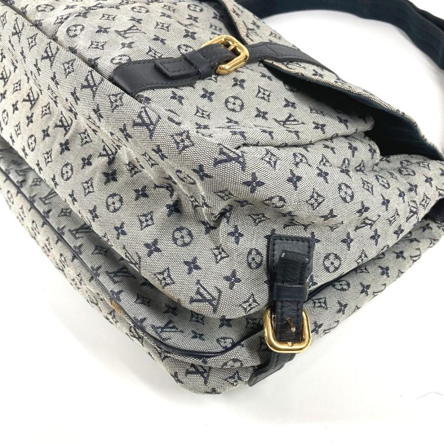 LOUIS VUITTON ルイヴィトン サックママン  マザーズバッグ モノグラムミニ ショルダーバッグ ネイビー  M42350【中古】 | LOUIS VUITTON | 05