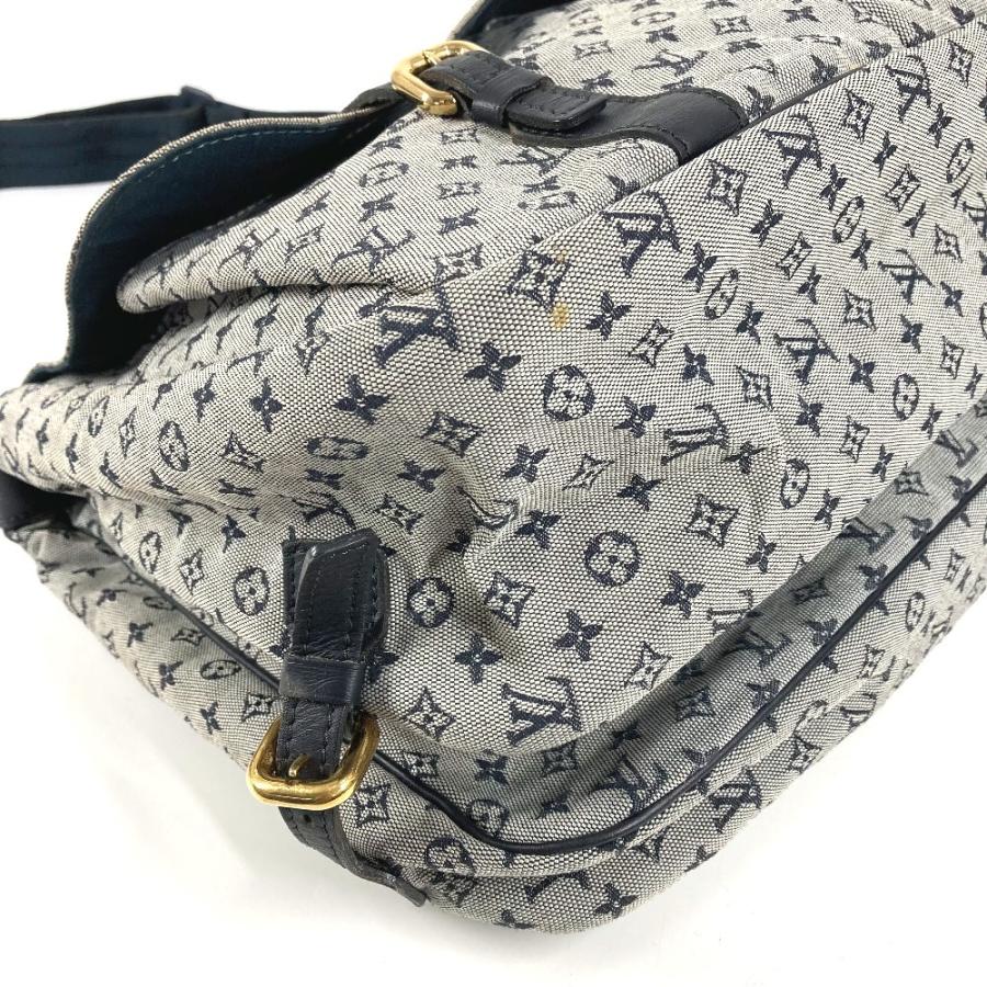 LOUIS VUITTON ルイヴィトン サックママン  マザーズバッグ モノグラムミニ ショルダーバッグ ネイビー  M42350【中古】 | LOUIS VUITTON | 06