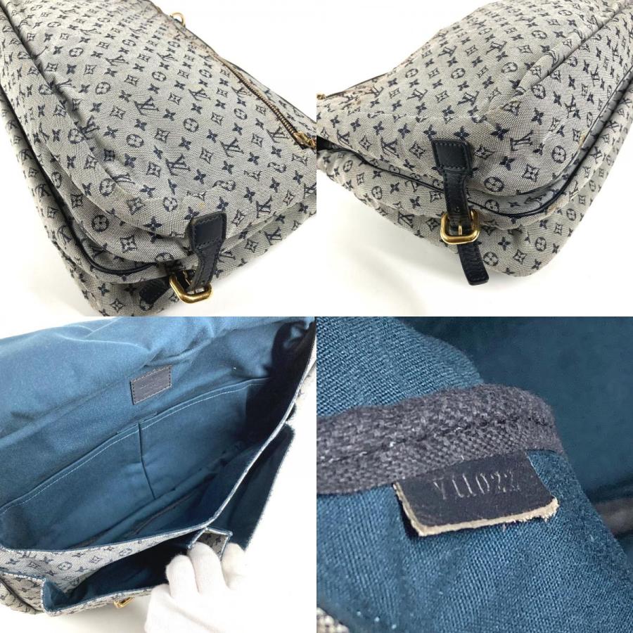 LOUIS VUITTON ルイヴィトン サックママン  マザーズバッグ モノグラムミニ ショルダーバッグ ネイビー  M42350【中古】 | LOUIS VUITTON | 07