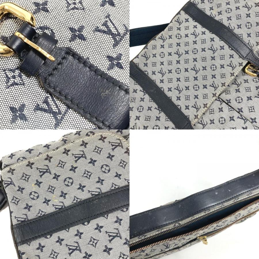 LOUIS VUITTON ルイヴィトン サックママン  マザーズバッグ モノグラムミニ ショルダーバッグ ネイビー  M42350【中古】 | LOUIS VUITTON | 08