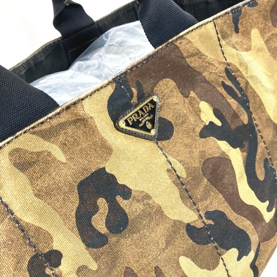 PRADA（プラダ） カナパ L カナパL カバン トートバッグ 迷彩 カモフラ 