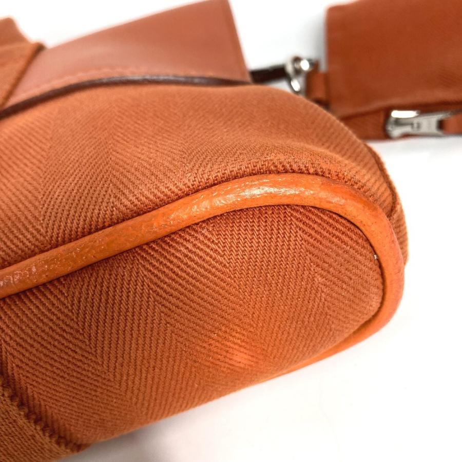 HERMES エルメス ヴァルパライソ ロング PM ポーチ付き カバン トートバッグ ハンドバッグ オレンジ ユニセックス【中古】 | HERMES | 04