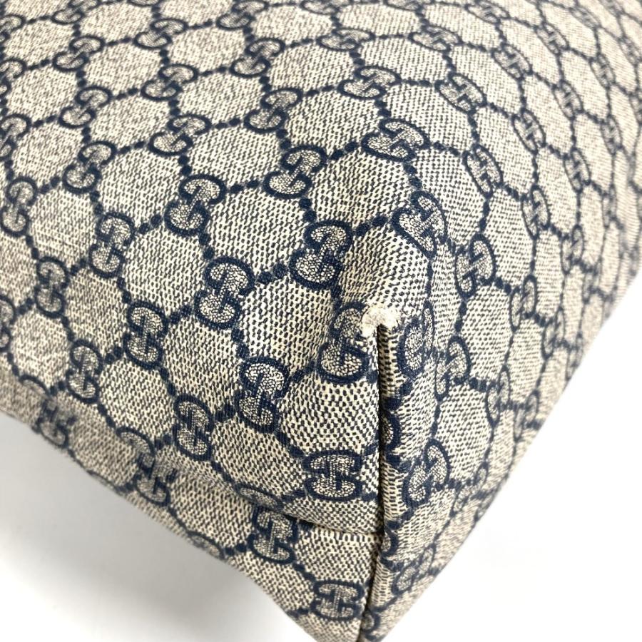 GUCCI グッチ 211134 GG ロゴ カバン 肩掛け トートバッグ GGスプリーム シェリーライン ショルダーバッグ ネイビー ユニセックス【中古】 | GUCCI | 03