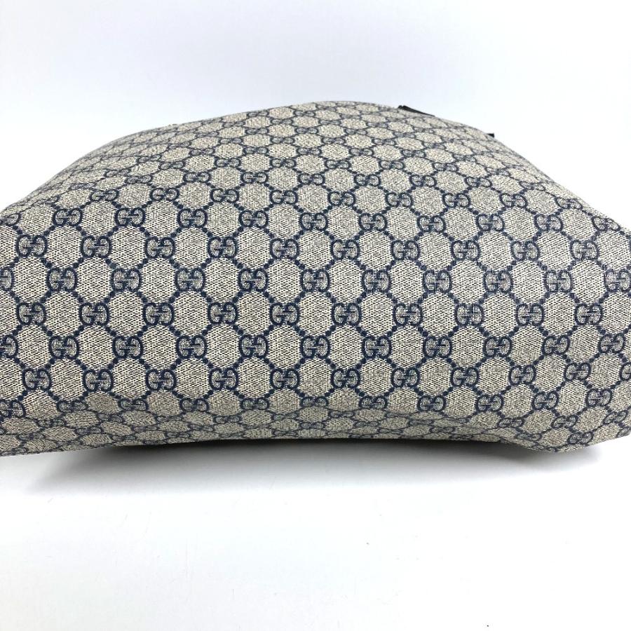 GUCCI グッチ 211134 GG ロゴ カバン 肩掛け トートバッグ GGスプリーム シェリーライン ショルダーバッグ ネイビー ユニセックス【中古】 | GUCCI | 04