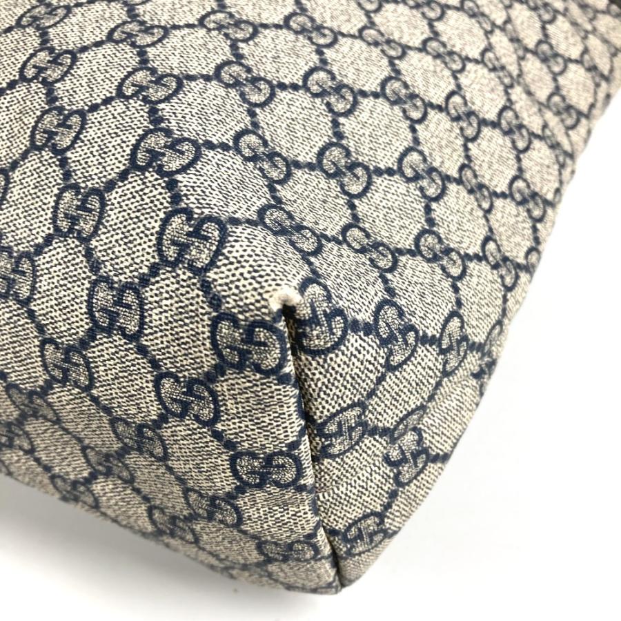GUCCI グッチ 211134 GG ロゴ カバン 肩掛け トートバッグ GGスプリーム シェリーライン ショルダーバッグ ネイビー ユニセックス【中古】 | GUCCI | 05