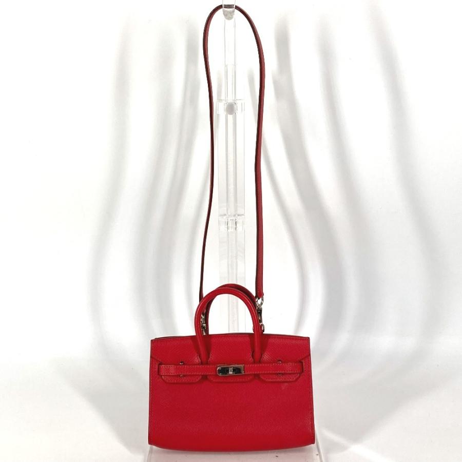 HERMES エルメス タイニーバーキン タイニー バーキン カバン 2WAYバッグ ショルダーバッグ 肩掛け ハンドバッグ レッド【中古】 | HERMES | 02