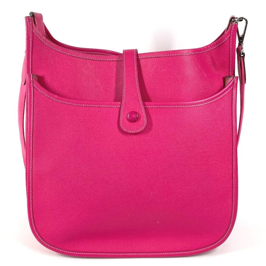 HERMES エルメス エブリン 3 GM エブリンGM カバン 斜め掛け ポシェット ショルダーバッグ ピンク レディース【中古】 | HERMES | 01