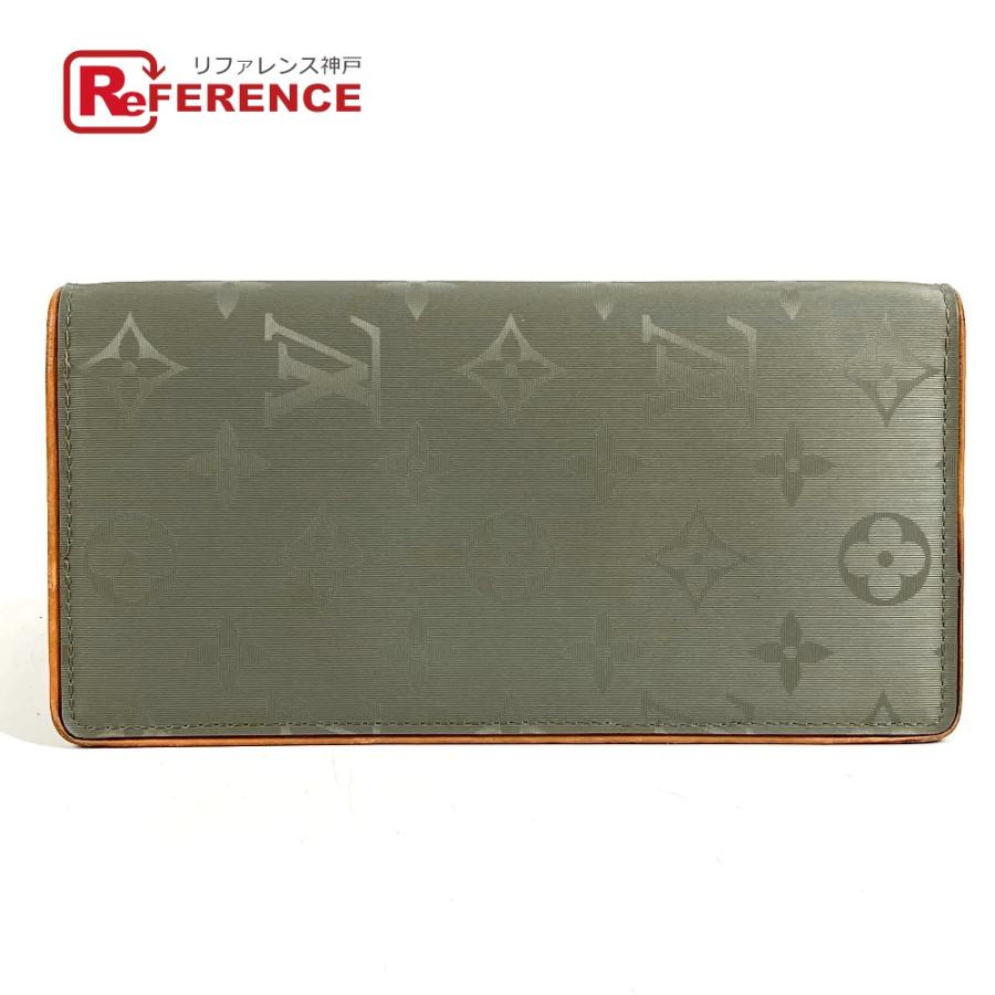 LOUIS VUITTON ルイヴィトン M63236  ポルトフォイユ ブラザ ロングウォレット 2つ折り モノグラム チタニウム 長財布 グレー【中古】 | LOUIS VUITTON