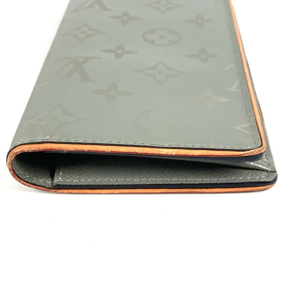 LOUIS VUITTON ルイヴィトン M63236  ポルトフォイユ ブラザ ロングウォレット 2つ折り モノグラム チタニウム 長財布 グレー【中古】 | LOUIS VUITTON | 02