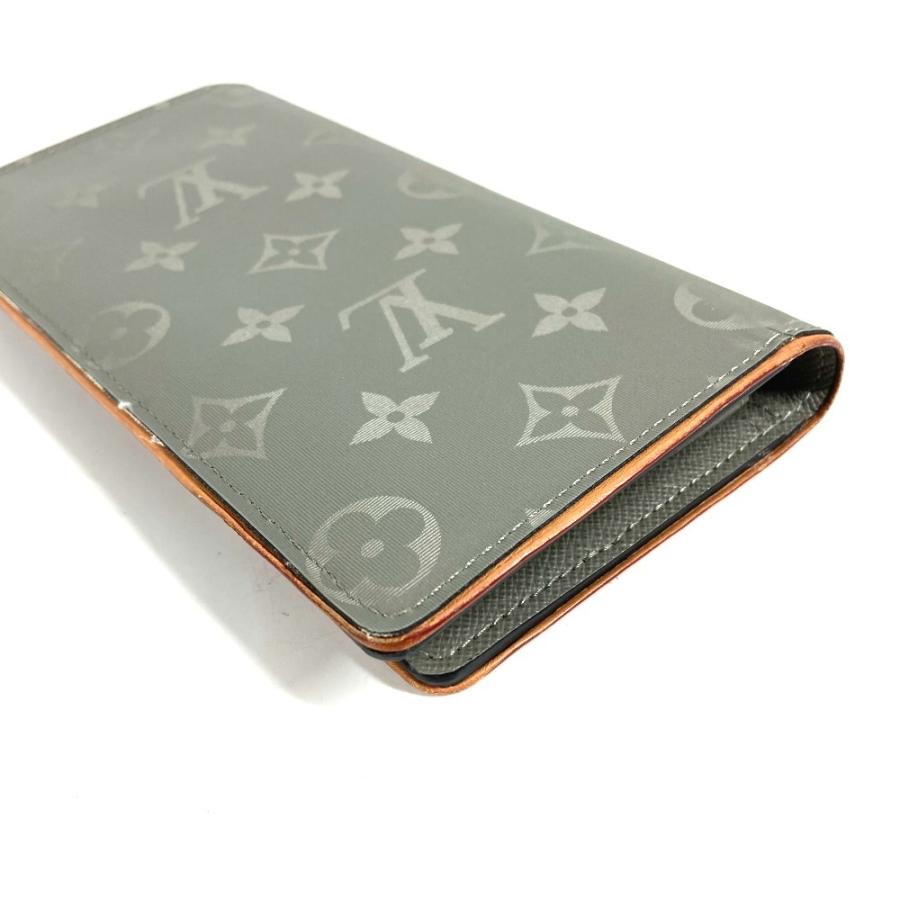 LOUIS VUITTON ルイヴィトン M63236  ポルトフォイユ ブラザ ロングウォレット 2つ折り モノグラム チタニウム 長財布 グレー【中古】 | LOUIS VUITTON | 06