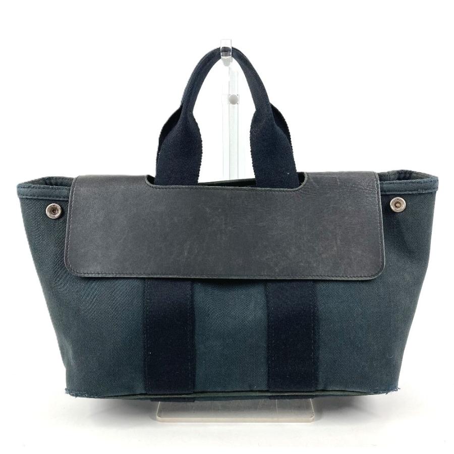 HERMES エルメス ヴァルパライソPM バルパライソ カバン トートバッグ  フラップ バッグ ハンドバッグ ブラック ユニセックス【中古】 | HERMES | 01