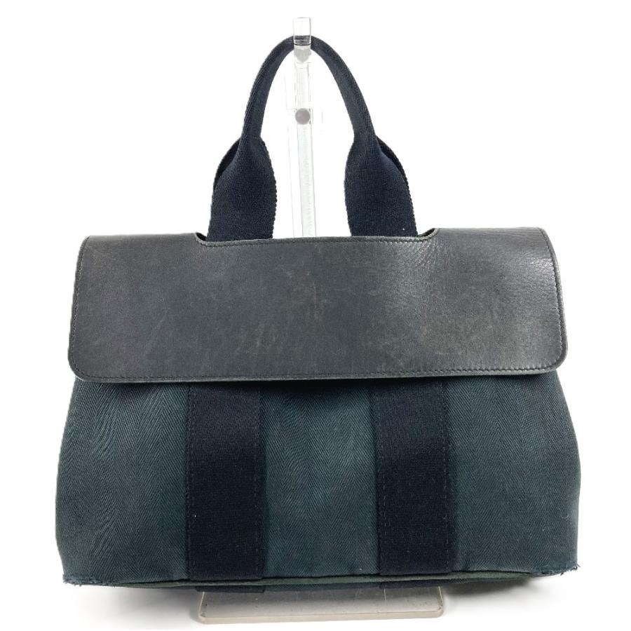 HERMES エルメス ヴァルパライソPM バルパライソ カバン トートバッグ  フラップ バッグ ハンドバッグ ブラック ユニセックス【中古】 | HERMES | 02