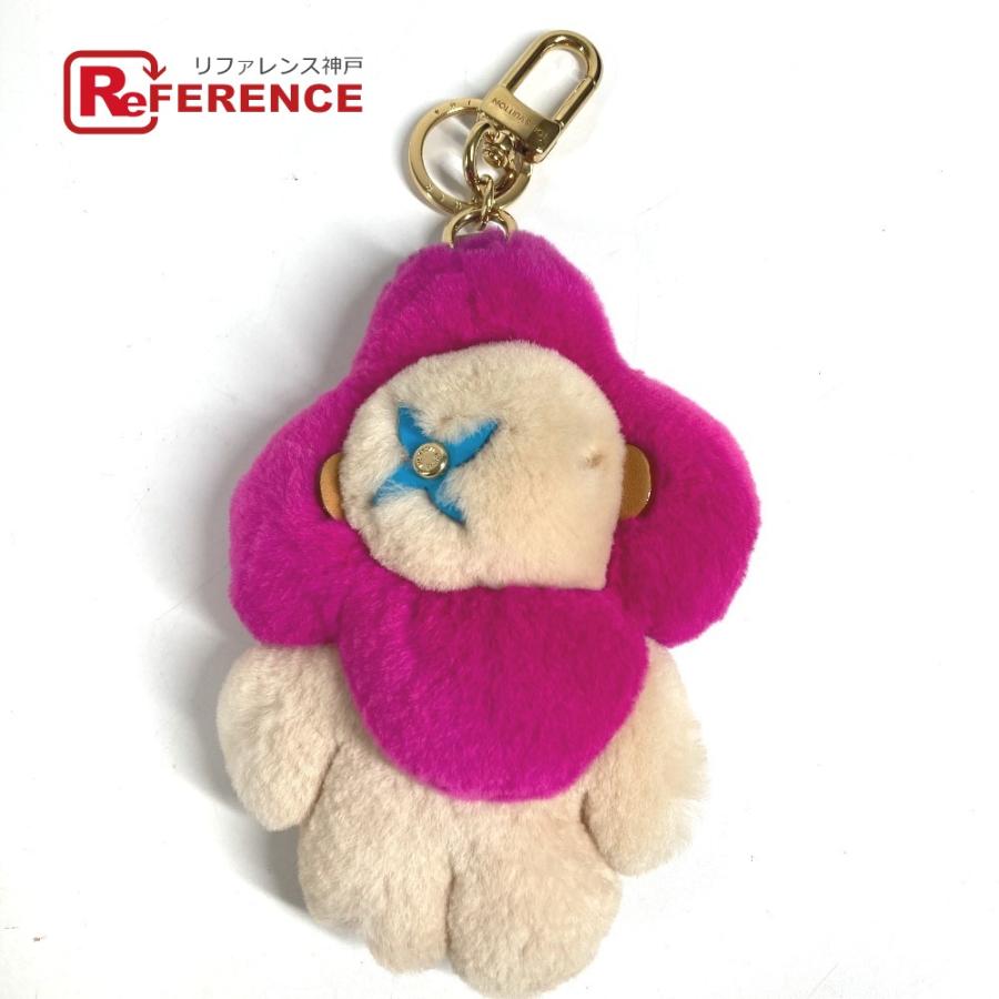 LOUIS VUITTON ルイヴィトン M00870  ポルトクレヴィヴィエンヌ ヴィゾン クリスマス バッグチャーム キーホルダー 【中古】 | LOUIS VUITTON