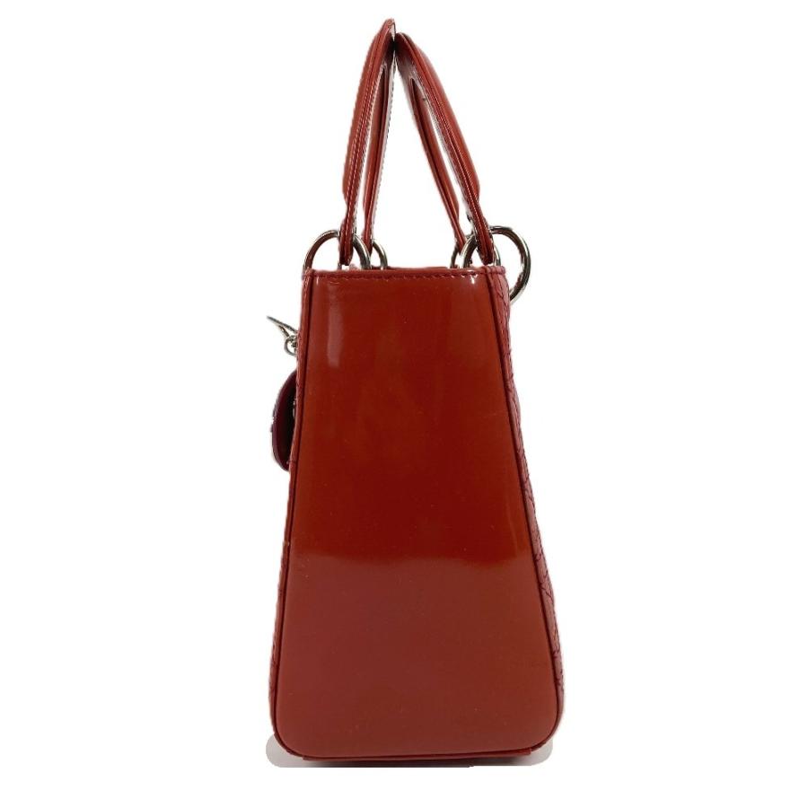Dior ディオール レディディオール Ladydior カバン トートバッグ  カナージュ ロゴ ハンドバッグ  ピンク系 レディース【中古】 |  | 03