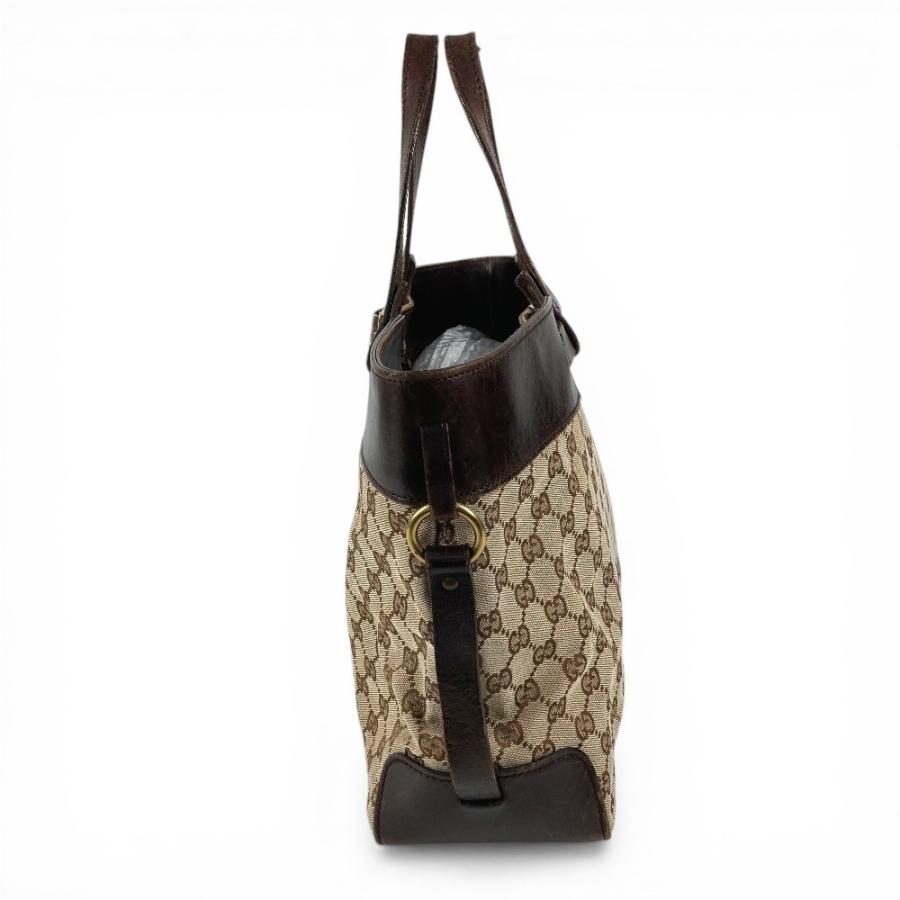 GUCCI グッチ 106251 GG ロゴ トートバッグ カバン 肩掛け  ショルダーバッグ ベージュ ユニセックス【中古】 | GUCCI | 03