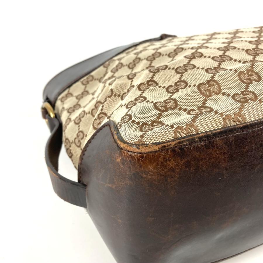 GUCCI グッチ 106251 GG ロゴ トートバッグ カバン 肩掛け  ショルダーバッグ ベージュ ユニセックス【中古】 | GUCCI | 06