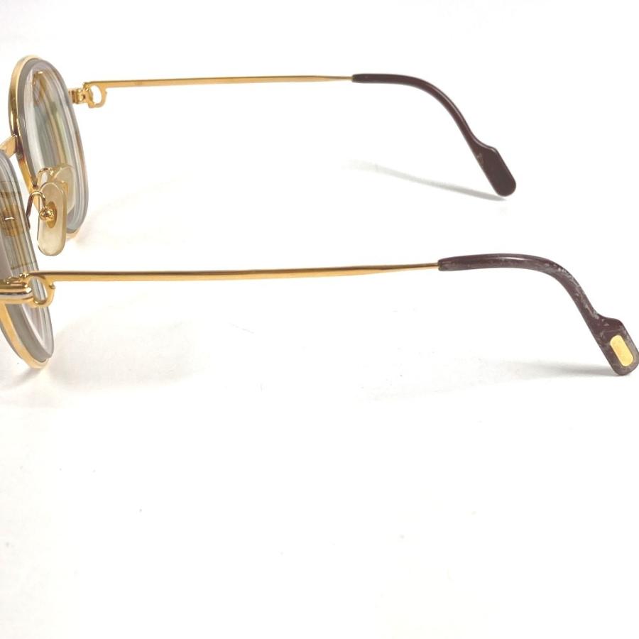 CARTIER カルティエ ロゴ トリニティ めがね メガネ アイウェア 眼鏡 眼鏡 ユニセックス【中古】 | Cartier | 03