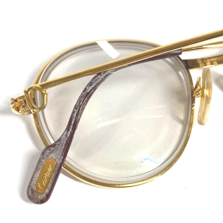 CARTIER カルティエ ロゴ トリニティ めがね メガネ アイウェア 眼鏡 眼鏡 ユニセックス【中古】 | Cartier | 05
