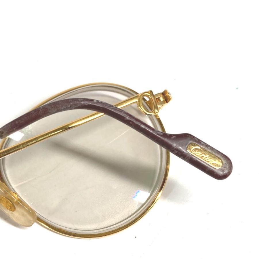 CARTIER カルティエ ロゴ トリニティ めがね メガネ アイウェア 眼鏡 眼鏡 ユニセックス【中古】 | Cartier | 06